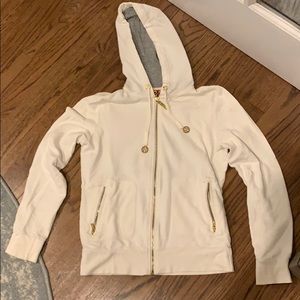 Tory Burch zip up with hood